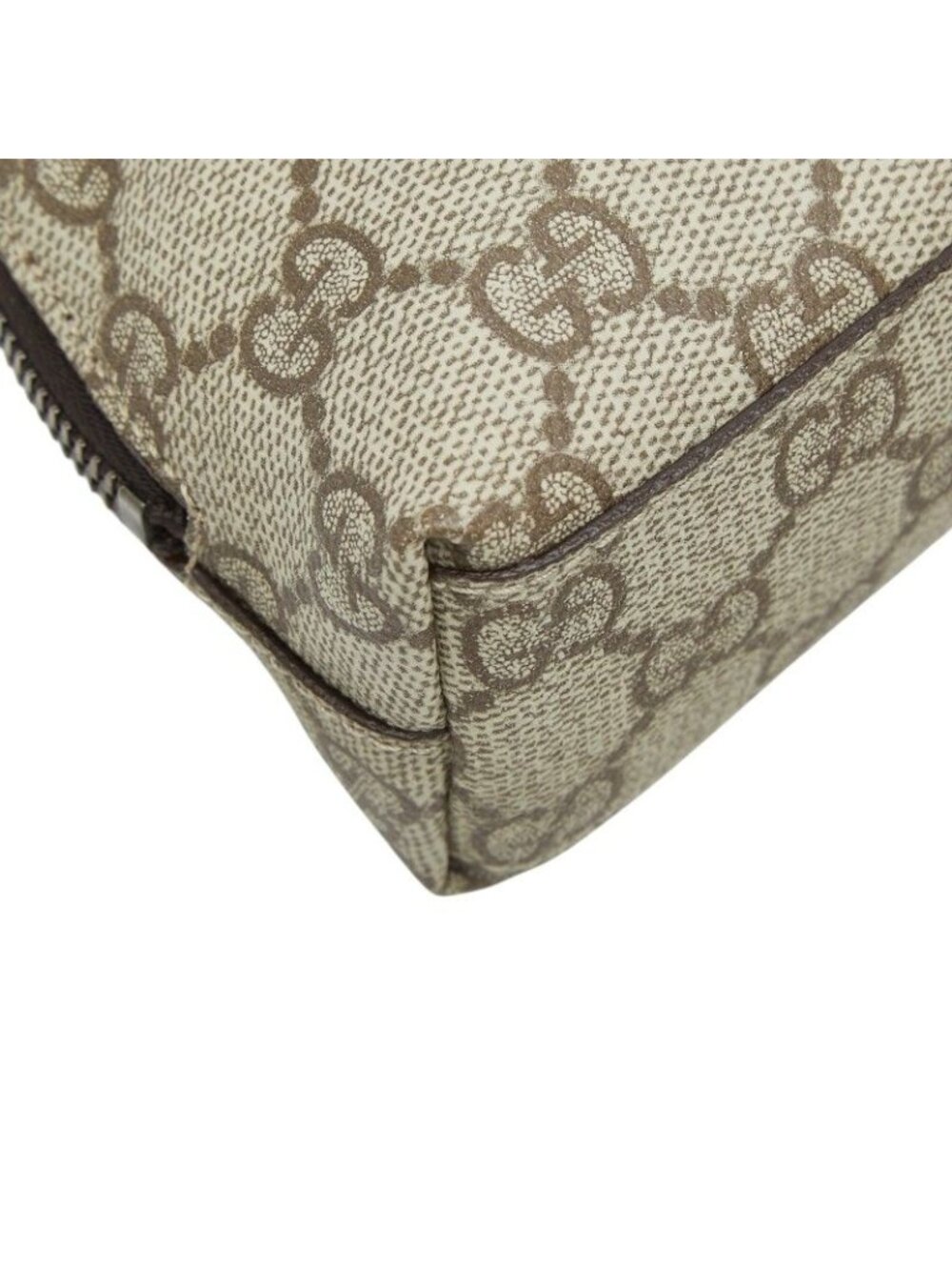 Gucci GG Supreme Gglogo Pouch Beige - Picture 7 of 10